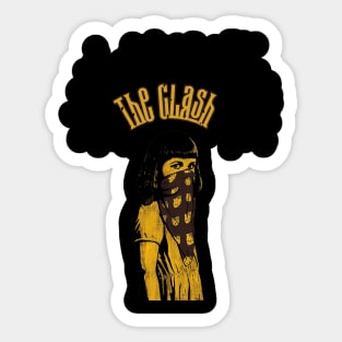 the clash Sticker